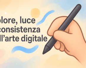 Colore luce e consistenza nell'arte digitale