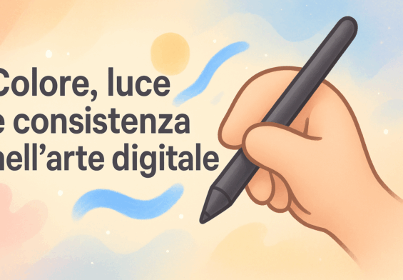 Colore luce e consistenza nell'arte digitale