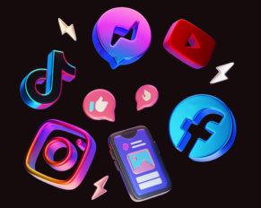 instagram e tik tok in tv