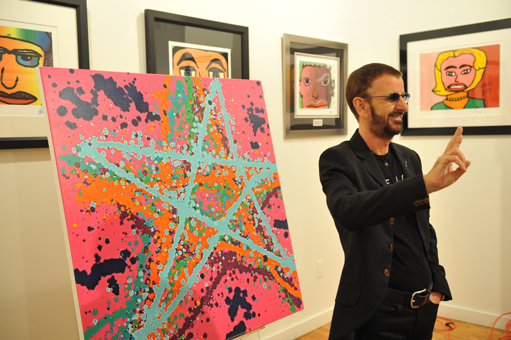 La nuova collezione d'arte di Ringo Starr