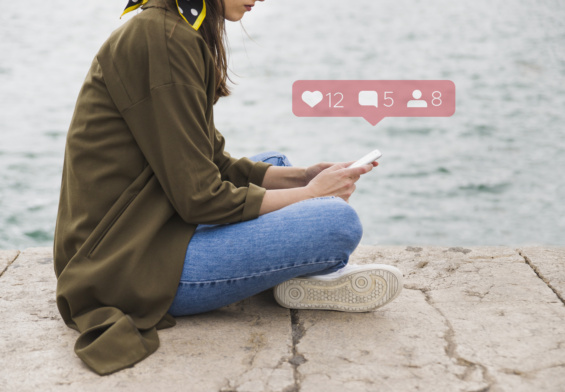 autenticità sui social