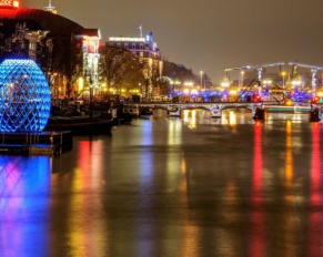 Festival delle luci ad Amsterdam