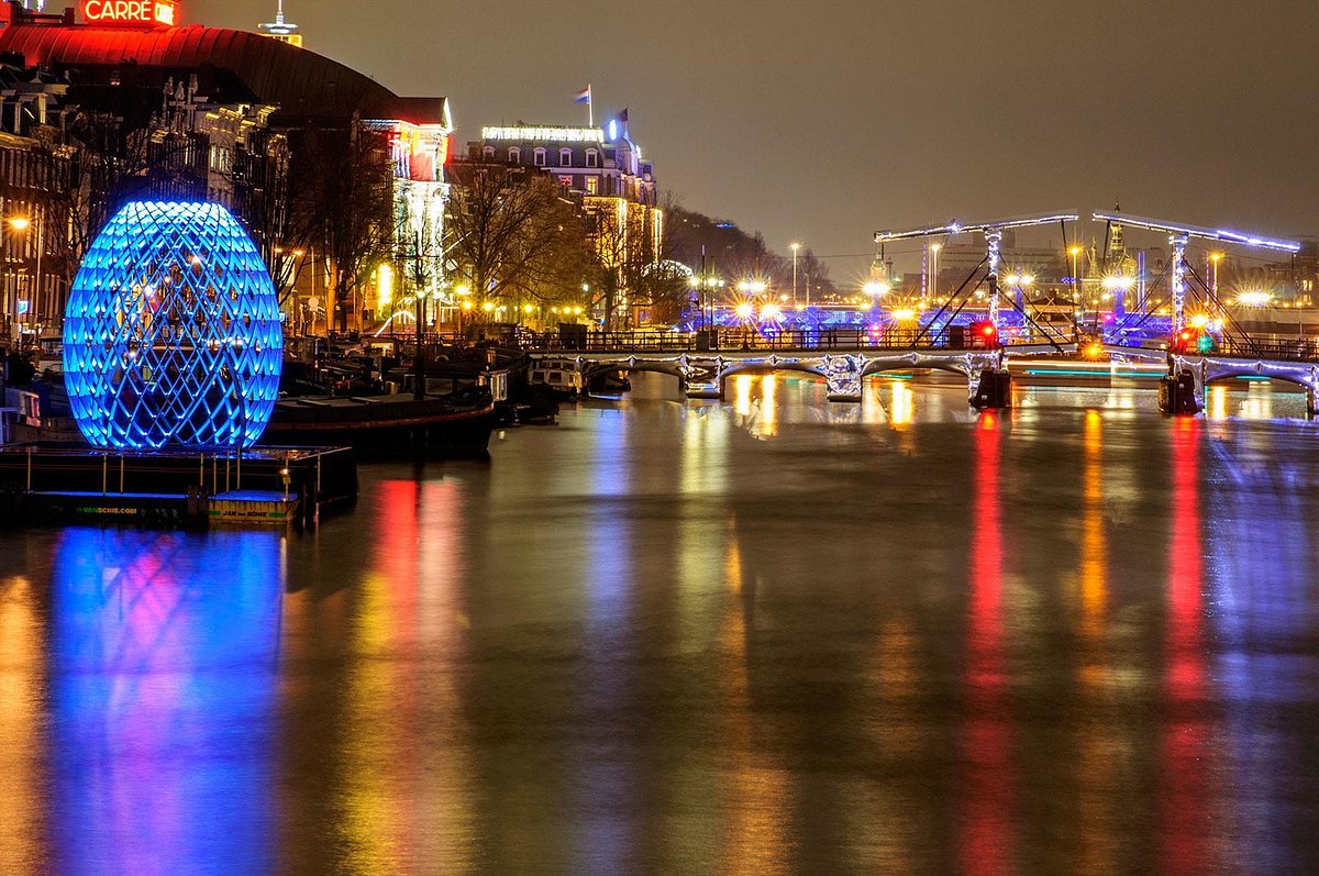 Festival delle luci ad Amsterdam