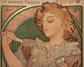 poster pubblicitario belle epoque