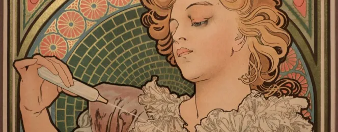 poster pubblicitario belle epoque