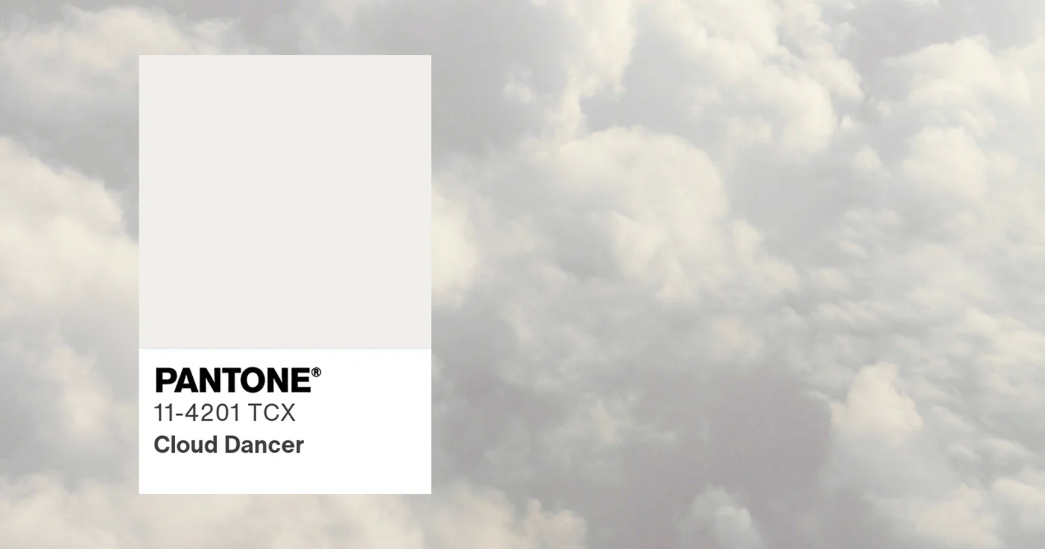 Cloud Dancer - Colore Pantone 2026
