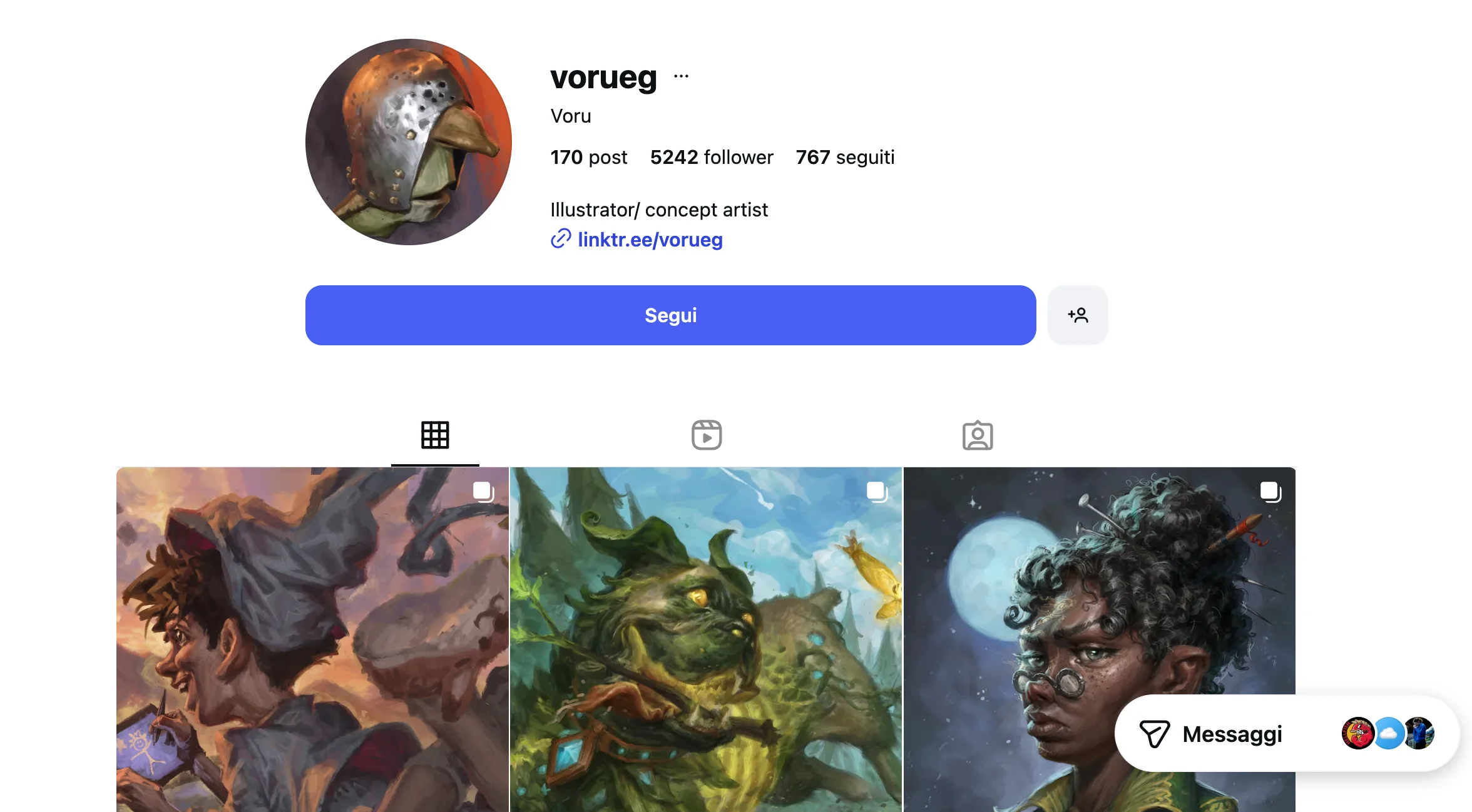 vorueg digital artist 2026