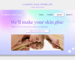 soft glow interfaccia