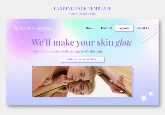 soft glow interfaccia