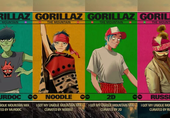 Gorillaz x Spotify