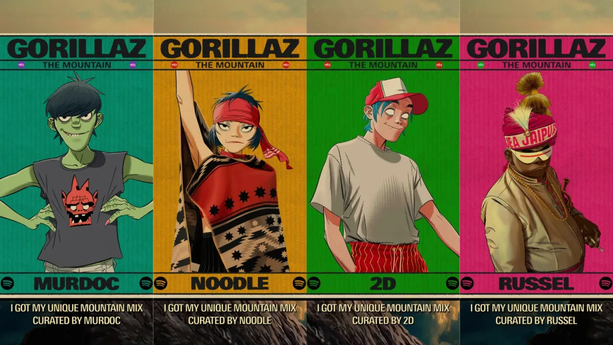 Gorillaz x Spotify