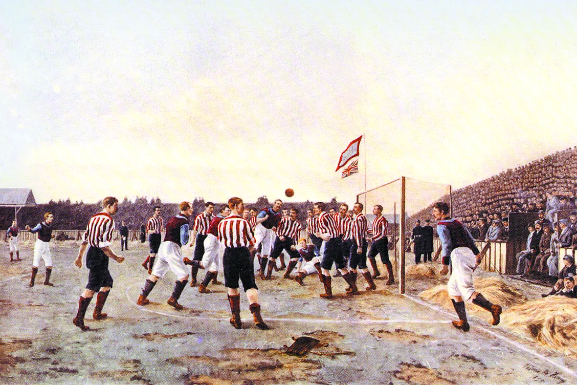 Il calcio nell'arte