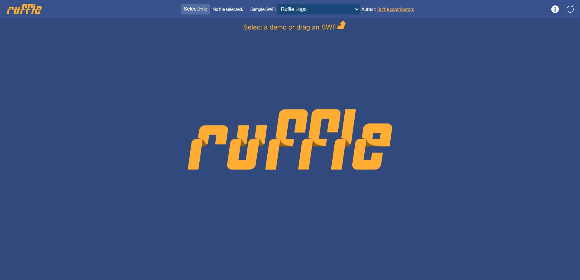 Ruffle riporta in auge i file grafici di Flash
