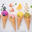 I colori del gelato il una palette
