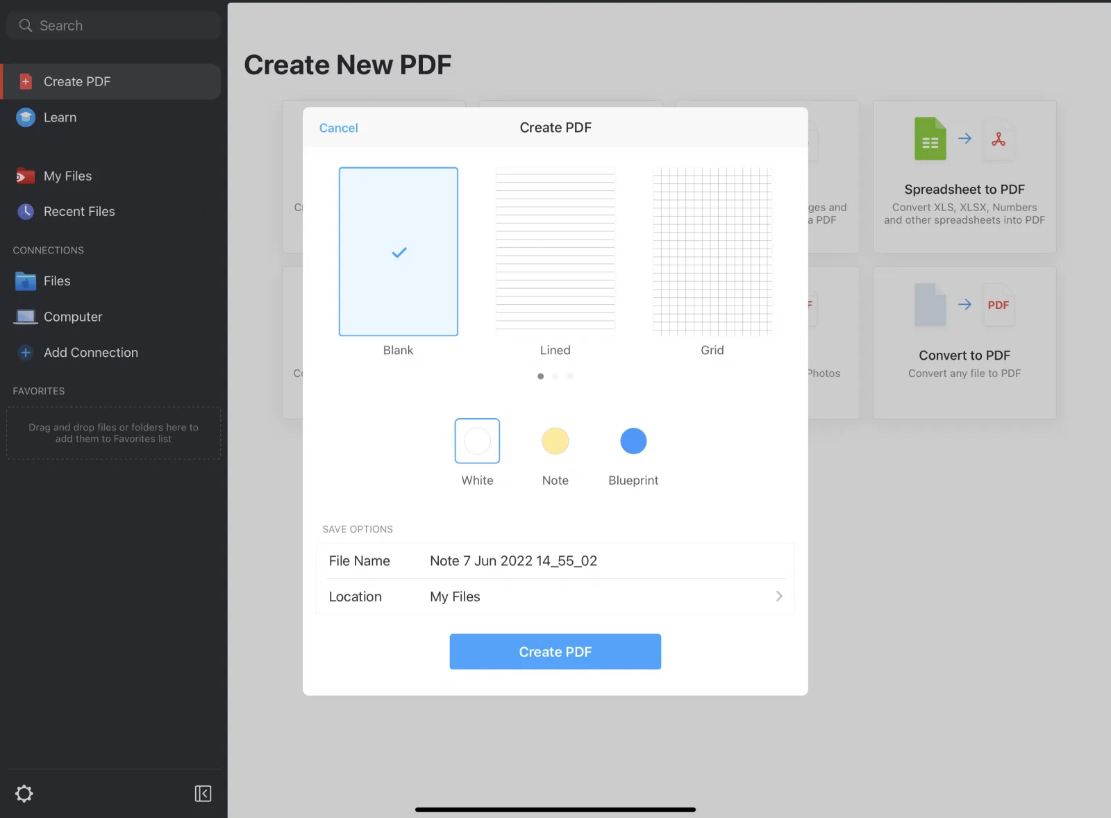 pdf e iphone