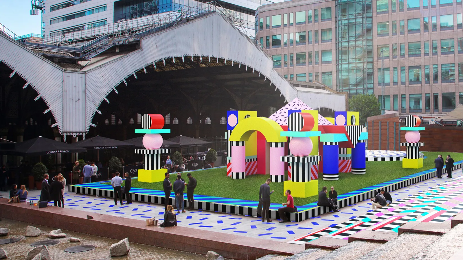 Villa Walala, una delle installazioni del London Design Festival