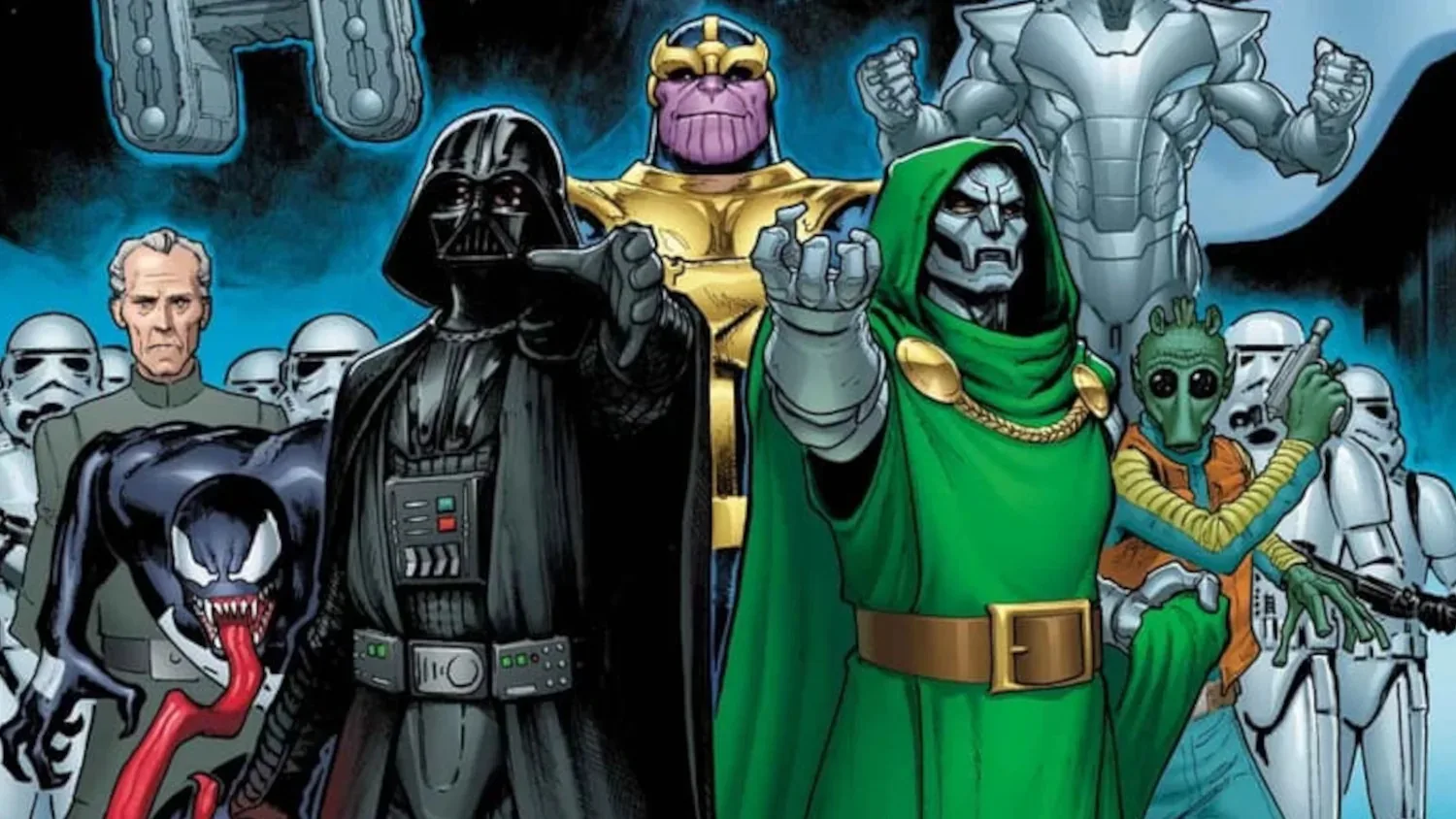 Anche i cattivi uniranno le forze nel crossover a fumetti