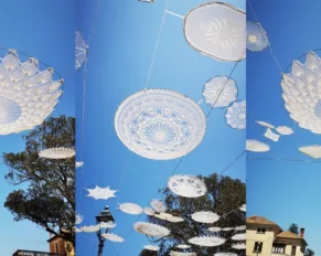 un cielo di centrini
