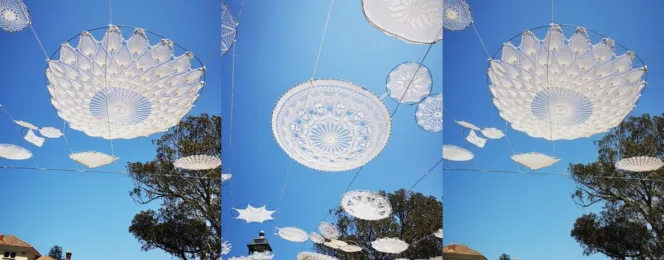 un cielo di centrini