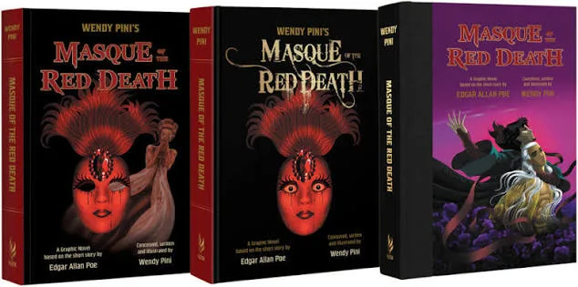 Le tre versioni della graphic novel; paprback, hardcover e hardcover deluxe