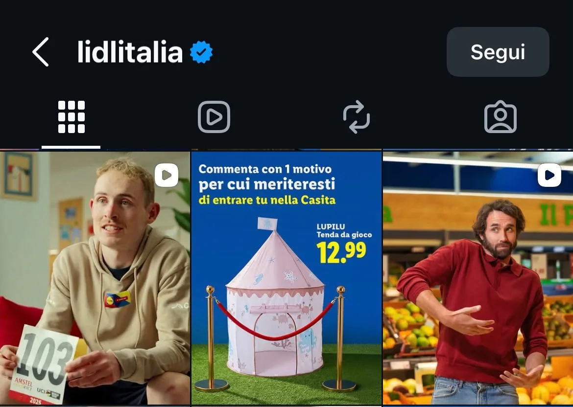 instant marketing esempi