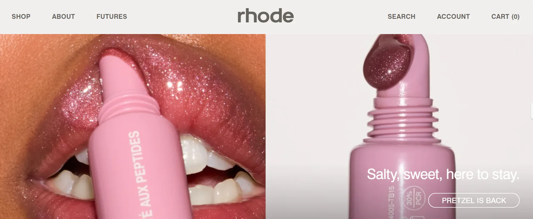 rhode hailey bieber marketing