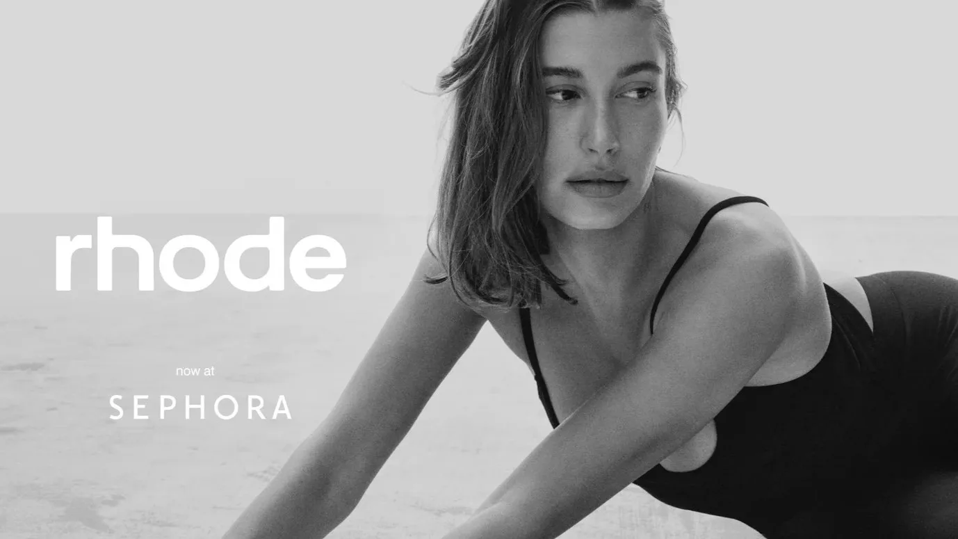 rhode hailey bieber marketing